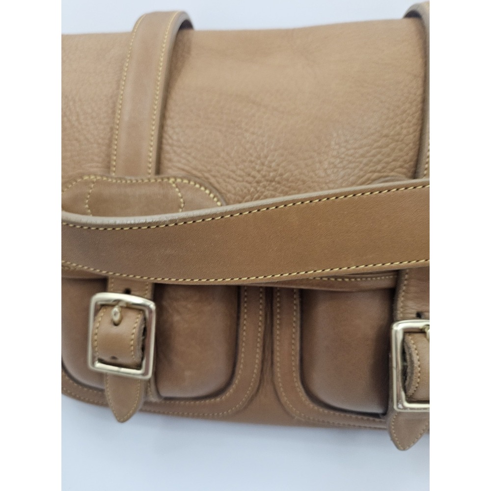Vintage Dooney & Bourke Honey Pebbled Leather Shoulder Bag U109. - Picture 8 of 15